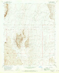 Wind Mesa New Mexico Historical topographic map, 1:24000 scale, 7.5 X 7.5 Minute, Year 1952