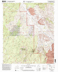 Wind Mountain New Mexico Historical topographic map, 1:24000 scale, 7.5 X 7.5 Minute, Year 1999