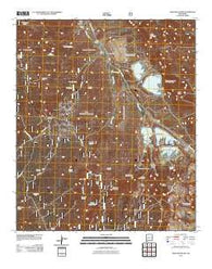 Wind Mountain New Mexico Historical topographic map, 1:24000 scale, 7.5 X 7.5 Minute, Year 2011