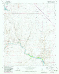 Windmill Draw New Mexico Historical topographic map, 1:24000 scale, 7.5 X 7.5 Minute, Year 1965