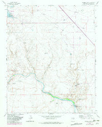 Windmill Draw New Mexico Historical topographic map, 1:24000 scale, 7.5 X 7.5 Minute, Year 1965