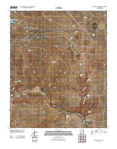 Windmill Draw New Mexico Historical topographic map, 1:24000 scale, 7.5 X 7.5 Minute, Year 2010
