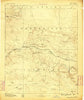 Wingate New Mexico Historical topographic map, 1:250000 scale, 1 X 1 Degree, Year 1886