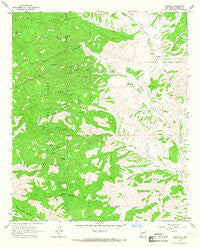 Winston New Mexico Historical topographic map, 1:24000 scale, 7.5 X 7.5 Minute, Year 1965