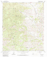 Winston New Mexico Historical topographic map, 1:24000 scale, 7.5 X 7.5 Minute, Year 1965