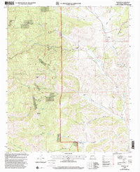 Winston New Mexico Historical topographic map, 1:24000 scale, 7.5 X 7.5 Minute, Year 1999