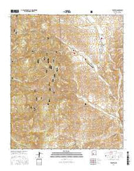 Winston New Mexico Current topographic map, 1:24000 scale, 7.5 X 7.5 Minute, Year 2017