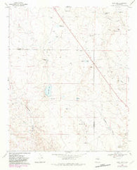 Wire Lake New Mexico Historical topographic map, 1:24000 scale, 7.5 X 7.5 Minute, Year 1967
