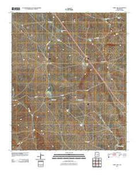Wire Lake New Mexico Historical topographic map, 1:24000 scale, 7.5 X 7.5 Minute, Year 2010