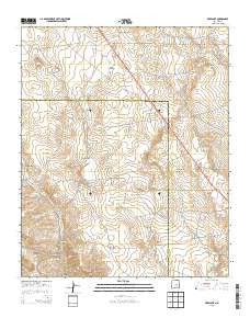Wire Lake New Mexico Historical topographic map, 1:24000 scale, 7.5 X 7.5 Minute, Year 2013