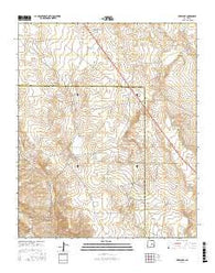 Wire Lake New Mexico Current topographic map, 1:24000 scale, 7.5 X 7.5 Minute, Year 2017