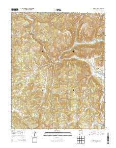 Wirt Canyon New Mexico Historical topographic map, 1:24000 scale, 7.5 X 7.5 Minute, Year 2013