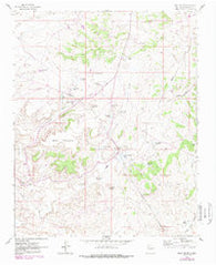 Wolf Stand New Mexico Historical topographic map, 1:24000 scale, 7.5 X 7.5 Minute, Year 1961