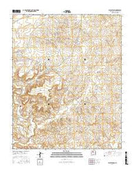 Wolf Stand New Mexico Current topographic map, 1:24000 scale, 7.5 X 7.5 Minute, Year 2017