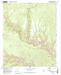 Woodland Park New Mexico Historical topographic map, 1:24000 scale, 7.5 X 7.5 Minute, Year 1965