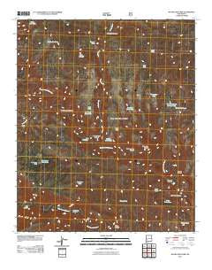 Woodland Park New Mexico Historical topographic map, 1:24000 scale, 7.5 X 7.5 Minute, Year 2011