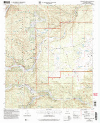 Woodson Canyon New Mexico Historical topographic map, 1:24000 scale, 7.5 X 7.5 Minute, Year 2004