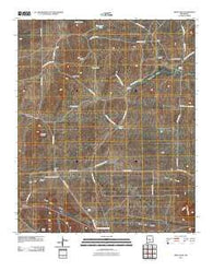 Wrye Peak New Mexico Historical topographic map, 1:24000 scale, 7.5 X 7.5 Minute, Year 2010