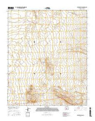 Wrye Peak NW New Mexico Current topographic map, 1:24000 scale, 7.5 X 7.5 Minute, Year 2017