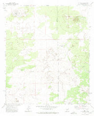 X-7 Ranch New Mexico Historical topographic map, 1:24000 scale, 7.5 X 7.5 Minute, Year 1972