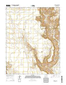 Yates SE New Mexico Historical topographic map, 1:24000 scale, 7.5 X 7.5 Minute, Year 2013