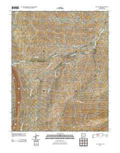 Yellow Hill New Mexico Historical topographic map, 1:24000 scale, 7.5 X 7.5 Minute, Year 2010