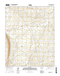 Yellow Hill New Mexico Current topographic map, 1:24000 scale, 7.5 X 7.5 Minute, Year 2017