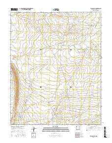 Yellow Hill New Mexico Current topographic map, 1:24000 scale, 7.5 X 7.5 Minute, Year 2017