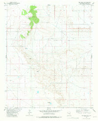 Yeso Mesa SE New Mexico Historical topographic map, 1:24000 scale, 7.5 X 7.5 Minute, Year 1981