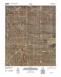 Yeso Mesa New Mexico Historical topographic map, 1:24000 scale, 7.5 X 7.5 Minute, Year 2010