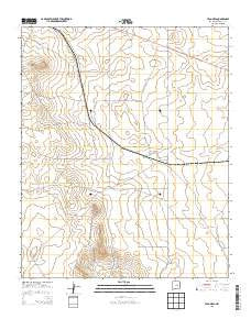 Yeso Mesa New Mexico Historical topographic map, 1:24000 scale, 7.5 X 7.5 Minute, Year 2013