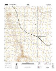 Yeso Mesa New Mexico Current topographic map, 1:24000 scale, 7.5 X 7.5 Minute, Year 2017