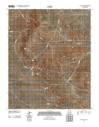 Yeso Mesa SE New Mexico Historical topographic map, 1:24000 scale, 7.5 X 7.5 Minute, Year 2010