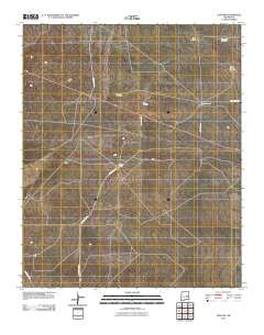 Yeso NW New Mexico Historical topographic map, 1:24000 scale, 7.5 X 7.5 Minute, Year 2010