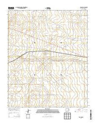 Yeso NW New Mexico Historical topographic map, 1:24000 scale, 7.5 X 7.5 Minute, Year 2013