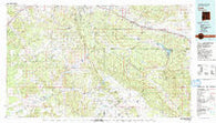 Zuni New Mexico Historical topographic map, 1:100000 scale, 30 X 60 Minute, Year 1981