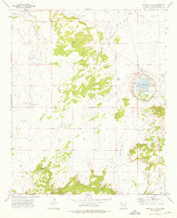 Zuni Salt Lake New Mexico Historical topographic map, 1:24000 scale, 7.5 X 7.5 Minute, Year 1972