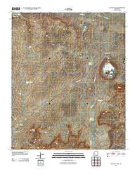 Zuni Salt Lake New Mexico Historical topographic map, 1:24000 scale, 7.5 X 7.5 Minute, Year 2010