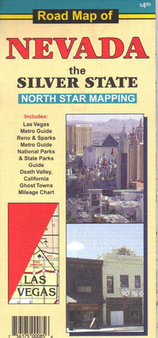 Buy map Road Map of Nevada: the Silver State