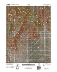 Ackerman Canyon Nevada Historical topographic map, 1:24000 scale, 7.5 X 7.5 Minute, Year 2012