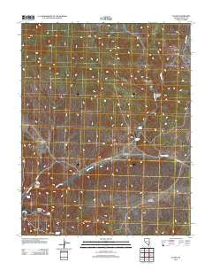 Acoma Nevada Historical topographic map, 1:24000 scale, 7.5 X 7.5 Minute, Year 2012