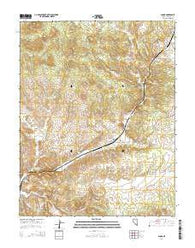 Acoma Nevada Current topographic map, 1:24000 scale, 7.5 X 7.5 Minute, Year 2014