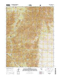Adaven Nevada Current topographic map, 1:24000 scale, 7.5 X 7.5 Minute, Year 2014