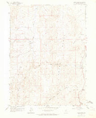 Adobe Summit Nevada Historical topographic map, 1:24000 scale, 7.5 X 7.5 Minute, Year 1962
