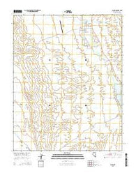 Alamo Nevada Current topographic map, 1:24000 scale, 7.5 X 7.5 Minute, Year 2015