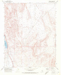 Alamo SE Nevada Historical topographic map, 1:24000 scale, 7.5 X 7.5 Minute, Year 1969