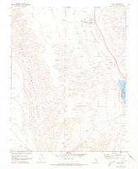 Alamo Nevada Historical topographic map, 1:24000 scale, 7.5 X 7.5 Minute, Year 1969