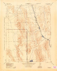 Alamo Nevada Historical topographic map, 1:125000 scale, 30 X 30 Minute, Year 1945