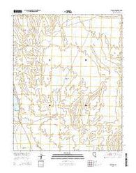 Alamo SE Nevada Current topographic map, 1:24000 scale, 7.5 X 7.5 Minute, Year 2015