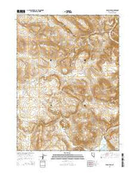 Alkali Peak Nevada Current topographic map, 1:24000 scale, 7.5 X 7.5 Minute, Year 2015